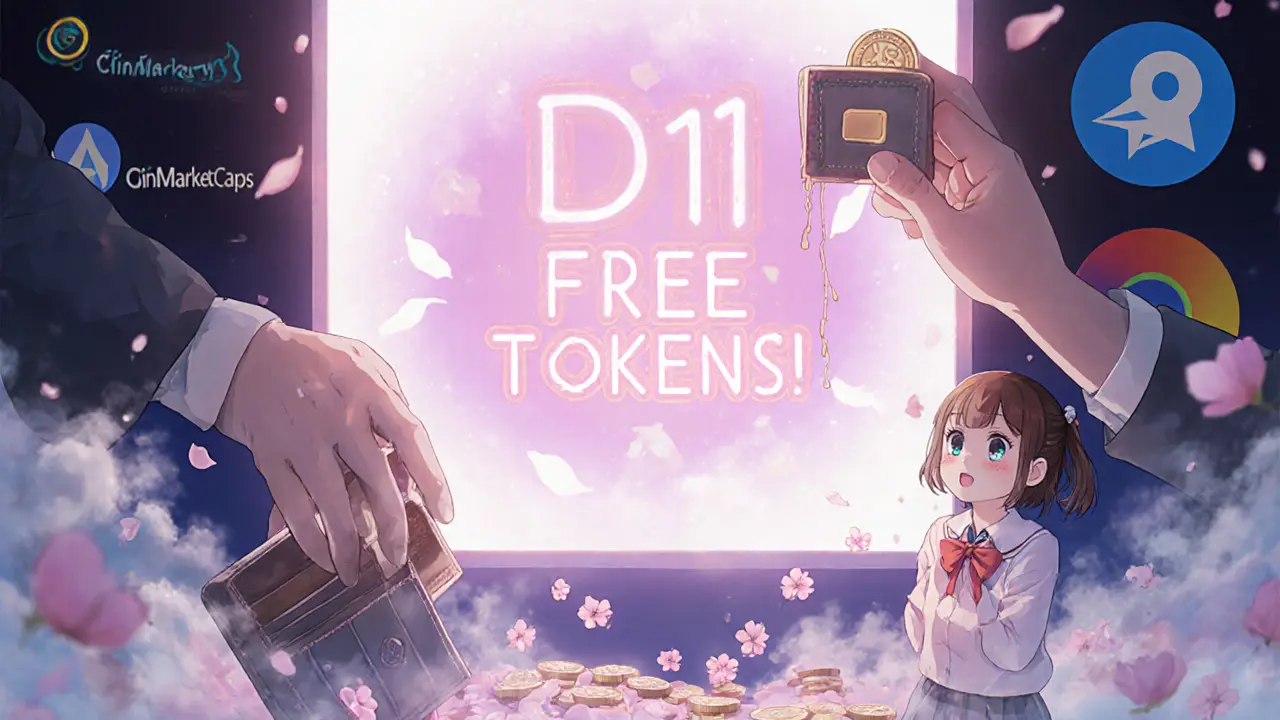 DeFi11 (D11) Airdrop Scam Alert: No CoinMarketCap Community Airdrop Exists