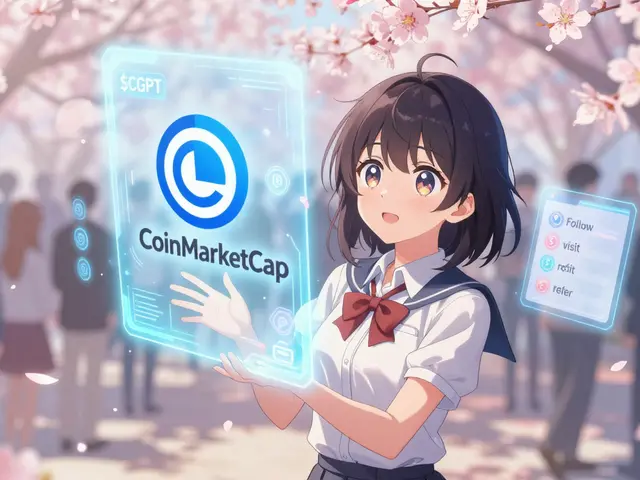 CGPT x CoinMarketCap Airdrop: How to Qualify for the $50,000 ChainGPT Token Giveaway