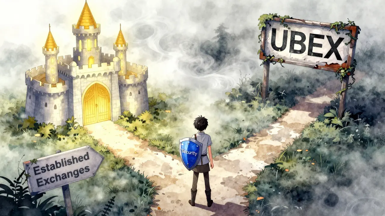Anime girl choosing safe exchange over risky path