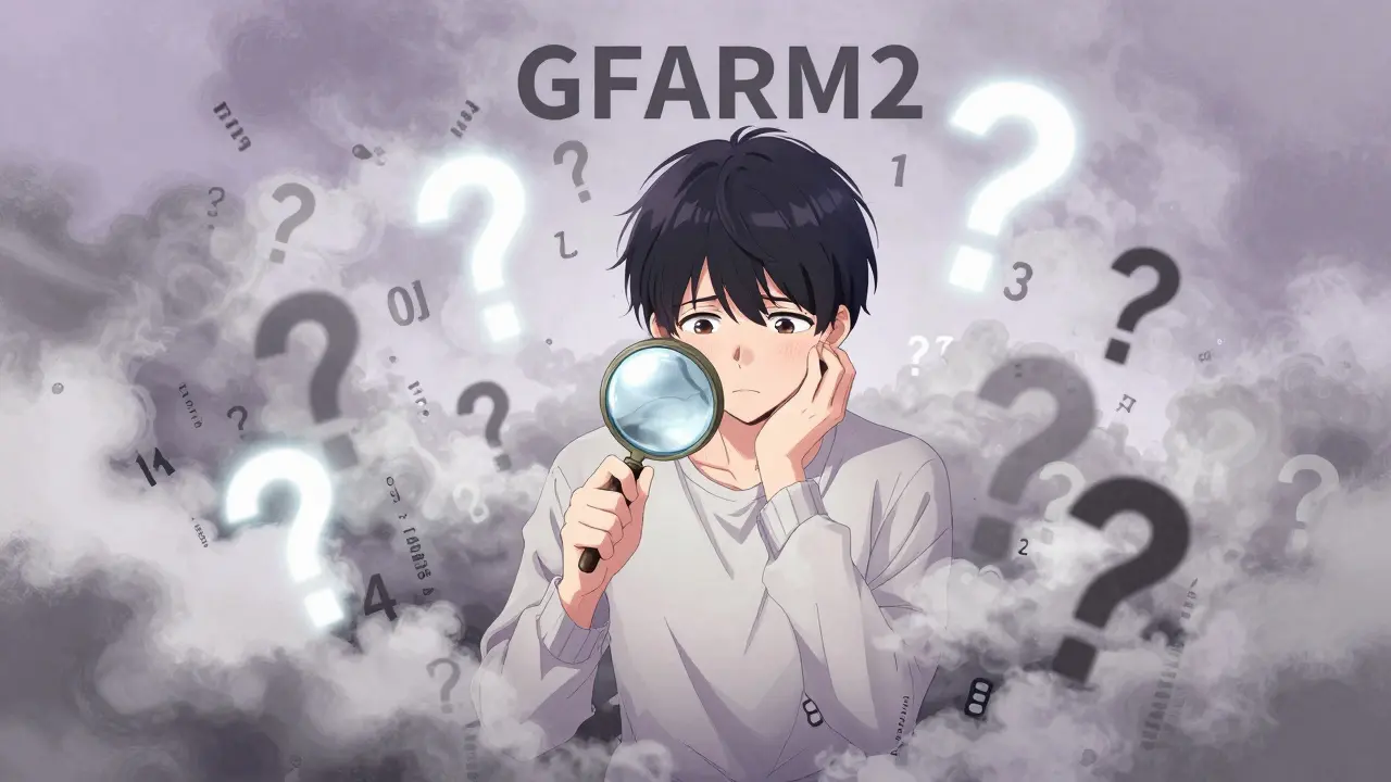 Manga character confused by swirling clouds of conflicting crypto data
